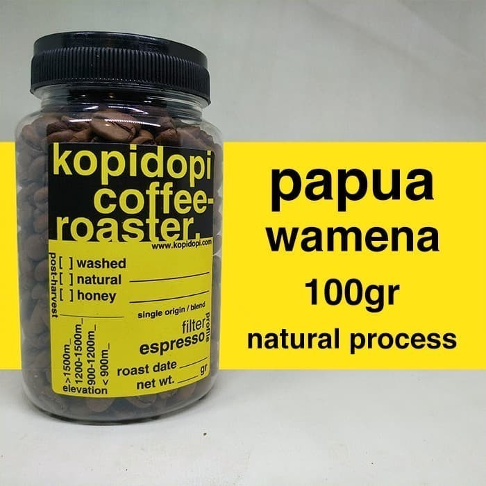 

Kopi Arabika Papua Wamena 100 gram