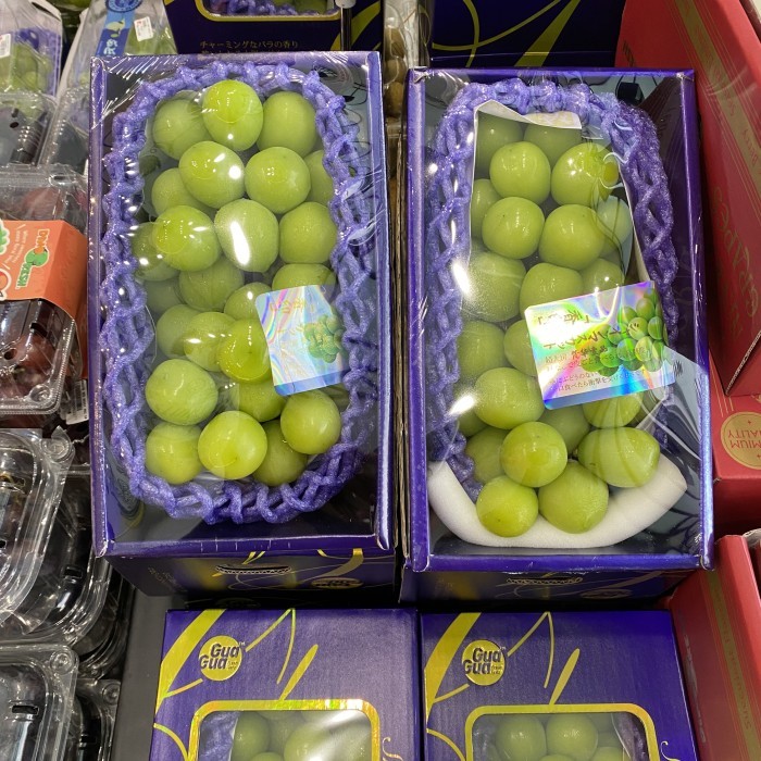 

Anggur shine muscat super fresh box 1 kg