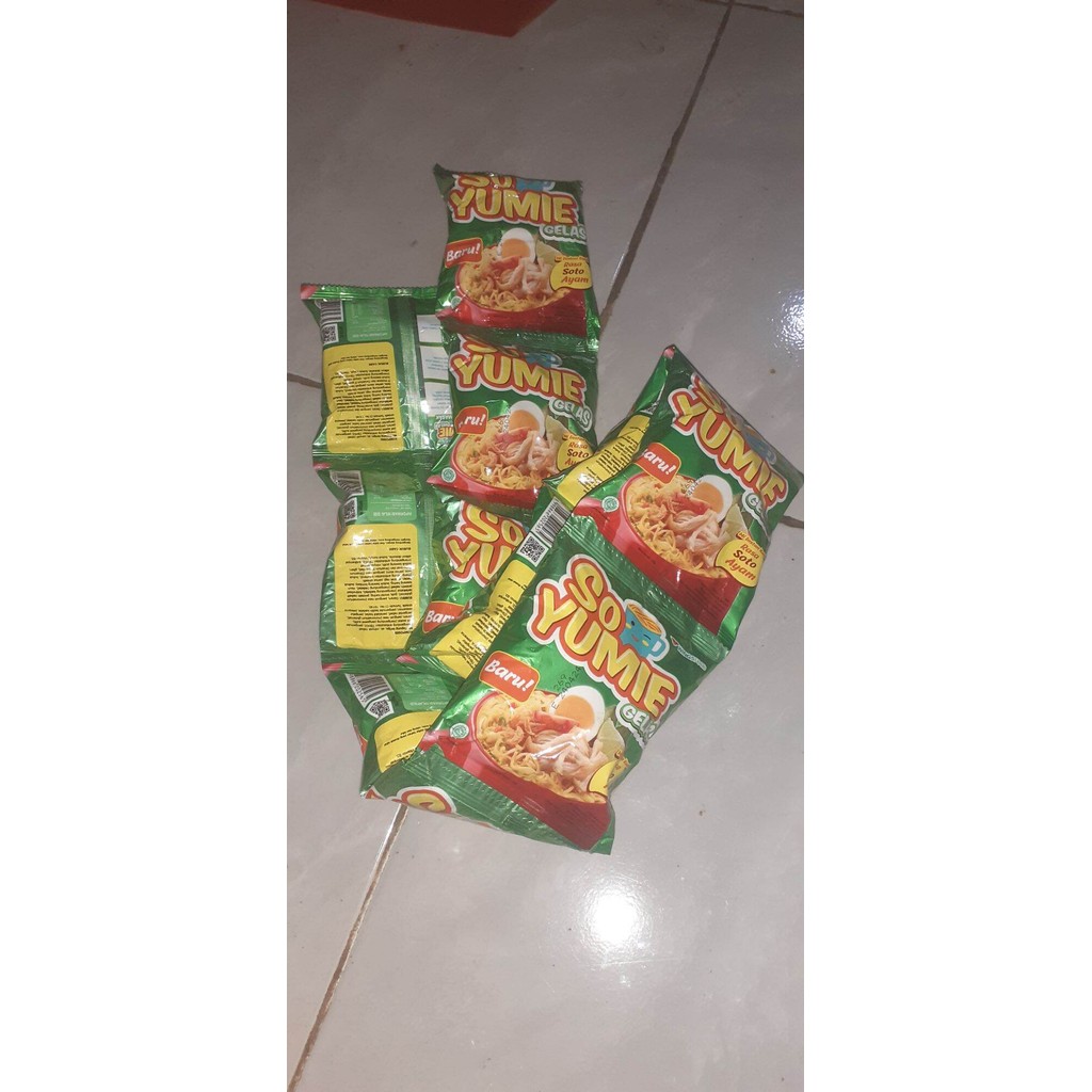 

SO YUMIE GELAS Soto Ayam - isi 10 pcs mi instant