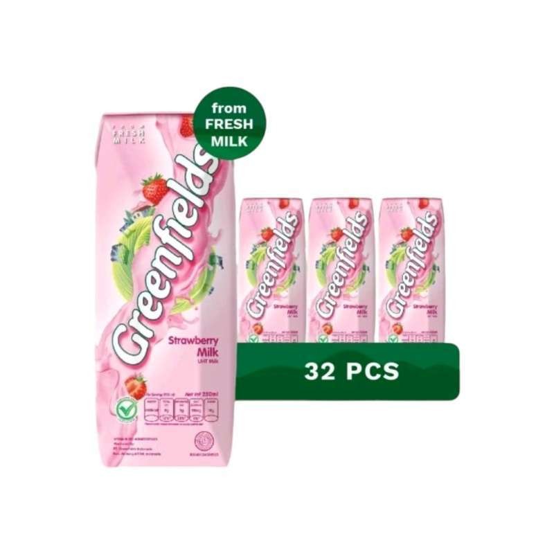 

Greenfields Susu UHT Strawberry 1 Karton (32x250ml)