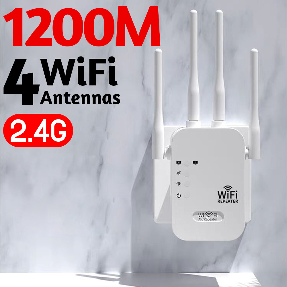 300M WIFI Repeater Wireless Wifi Range Extender Router Repeater Router 1200M-ALY