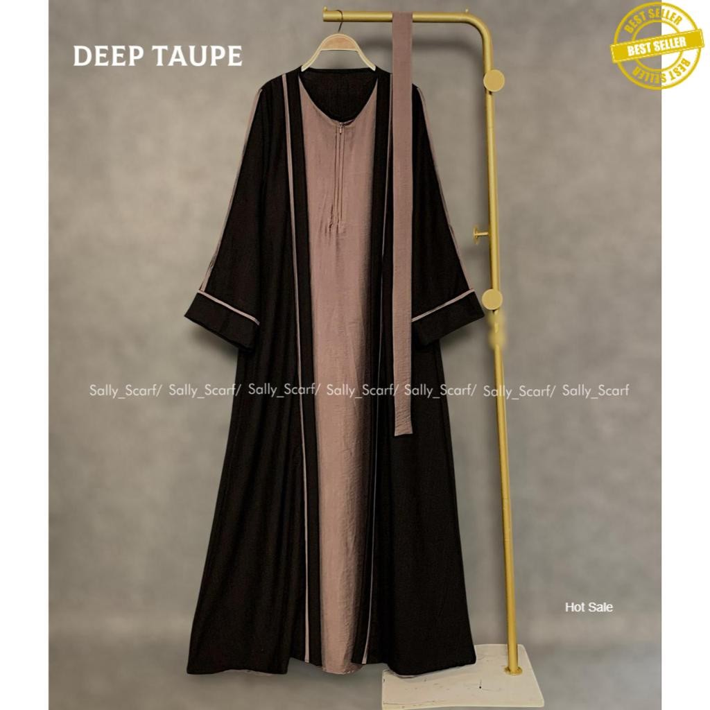 Sally Scarf Set 2in 1 Lavina abaya  / busui friendly