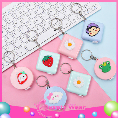 Meteran Mini Baju Gulung Meteran Ukur Lingkar Badan Karakter Cartoon 𝓑𝓦 𝟓𝟗𝟖