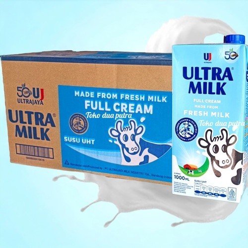 

New Item ULTRA MILK UHT FULL CREAM 12 X 1000ML