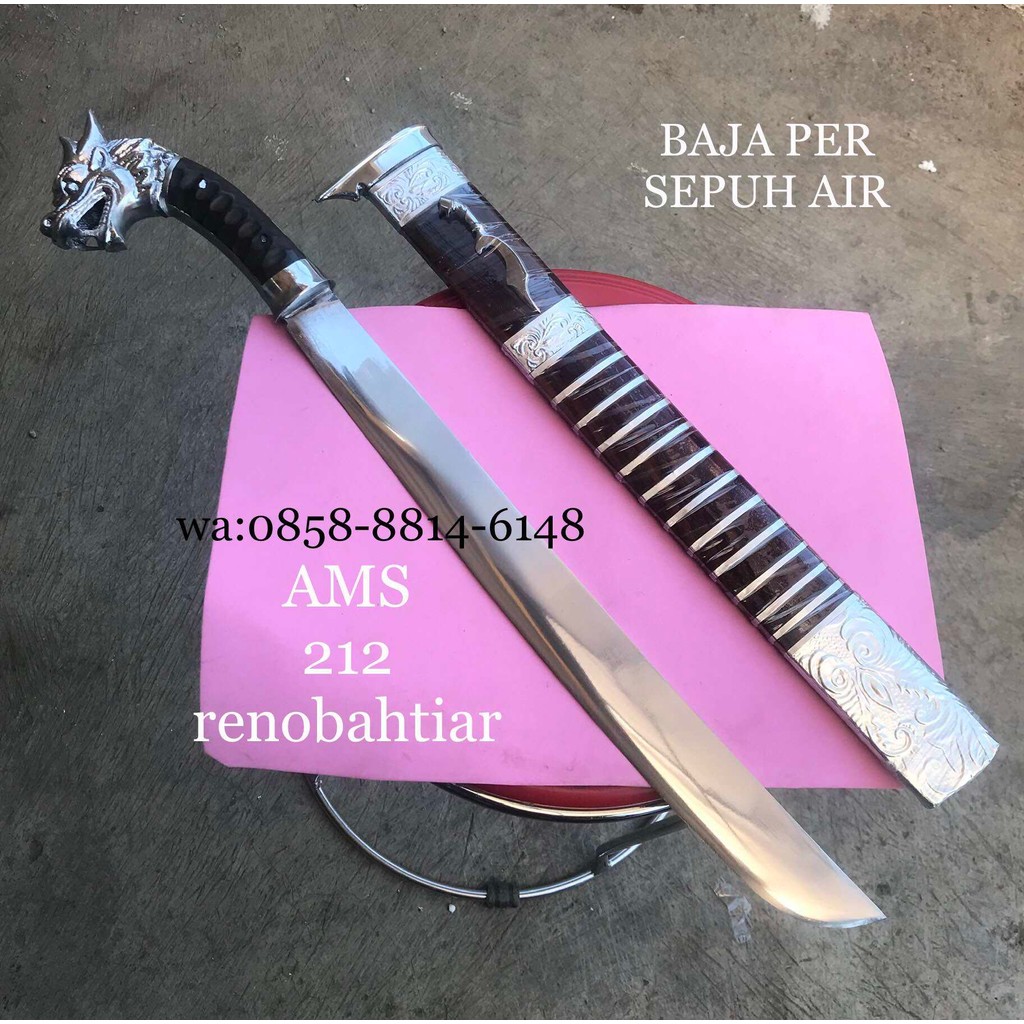 Golok naga dural super Baja Per Sepuh Qualitas tebas Paku