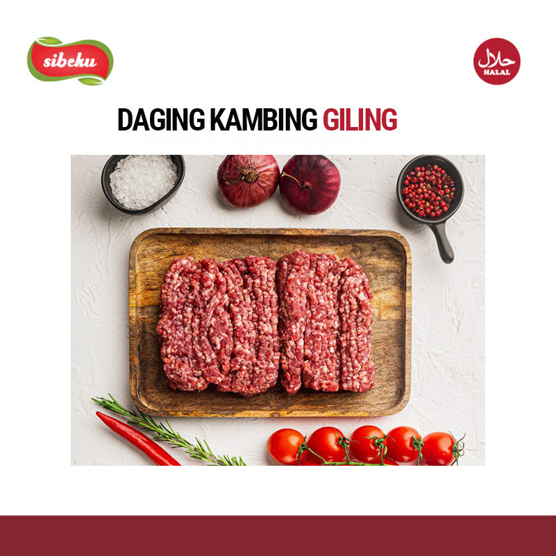 

Daging Kambing Giling | Mutton Ground Meat 500g
