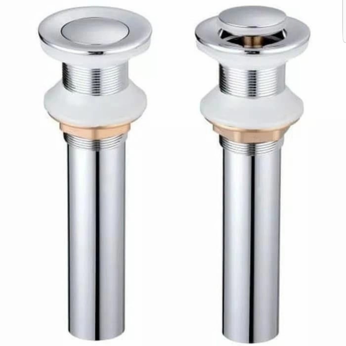 afur avur wastafel tekan pencet stainless stell