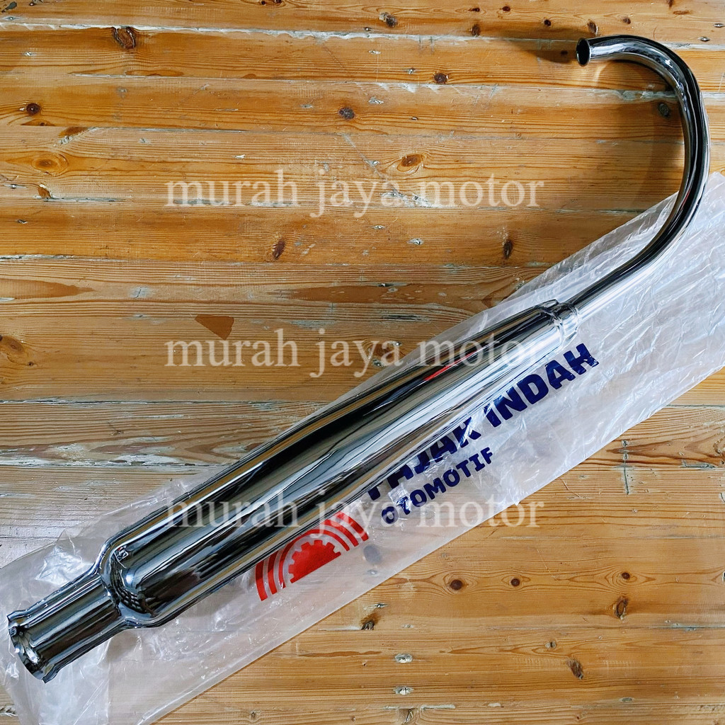 knalpot CB 125 S Muffler Knalpot cb125 S STANDAR CB 100 Corbi Fajar Indah