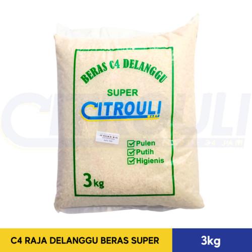 

SEMBAKO SALE!! C4 RAJA DELANGGU BERAS SUPER 3kg