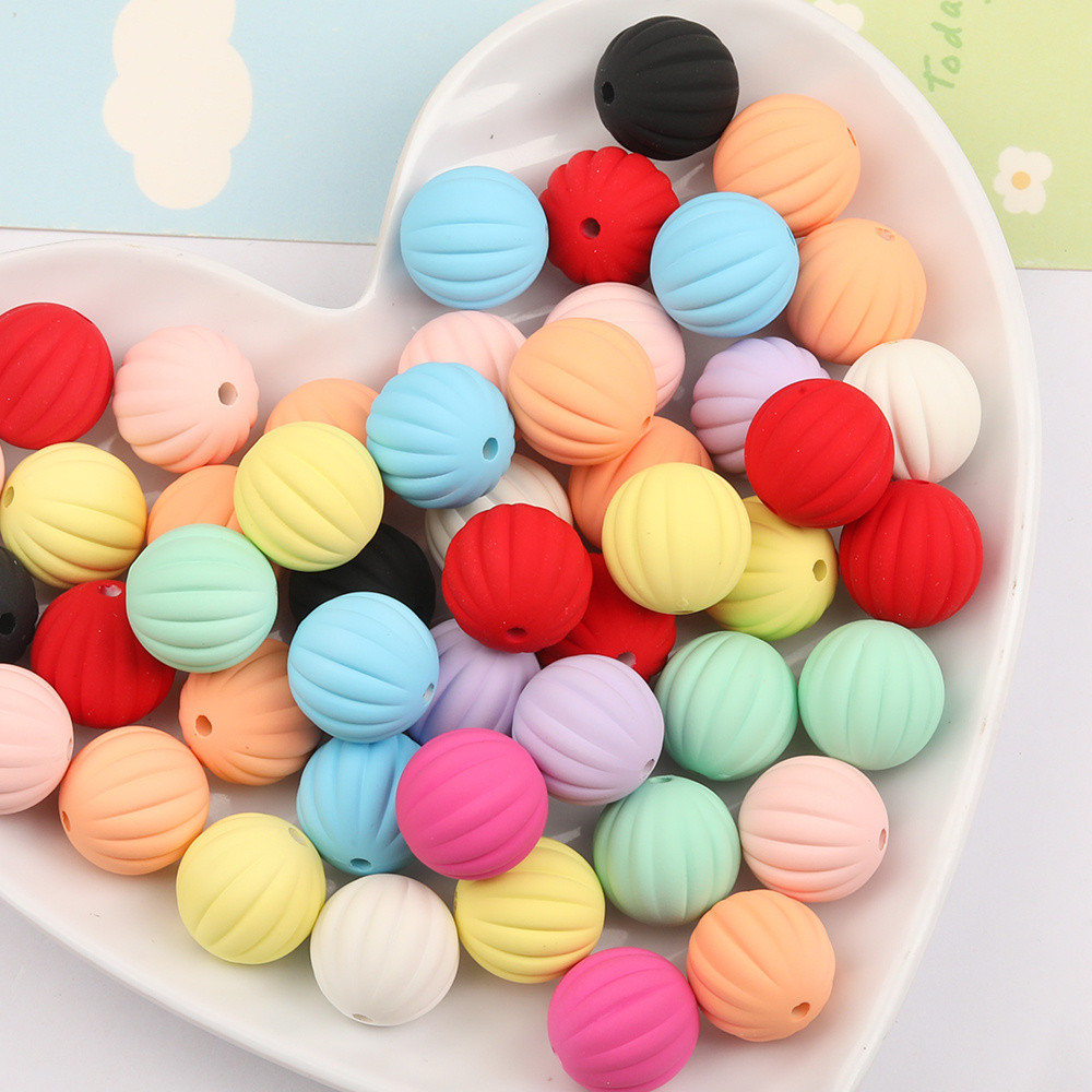 

Cordial Design 100Pcs 16*16MM Acrylic Bead/Hand Made/Pumpkin Shape/Matte Effect/DIY Beads/Jewelry Findings & Components #16722