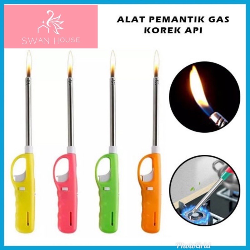 pemantik kompor gas pistol korek api kompor gas pemantik lilin mancis kompor lilin panjang BB R21