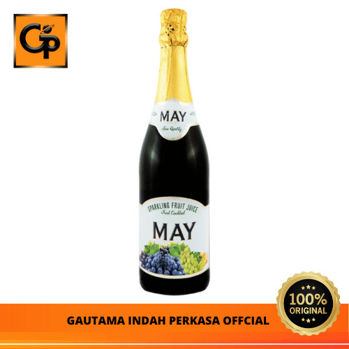 

Minuman Jus Berkarbonasi May Sparkling Juice Fruit Cocktail 750ml