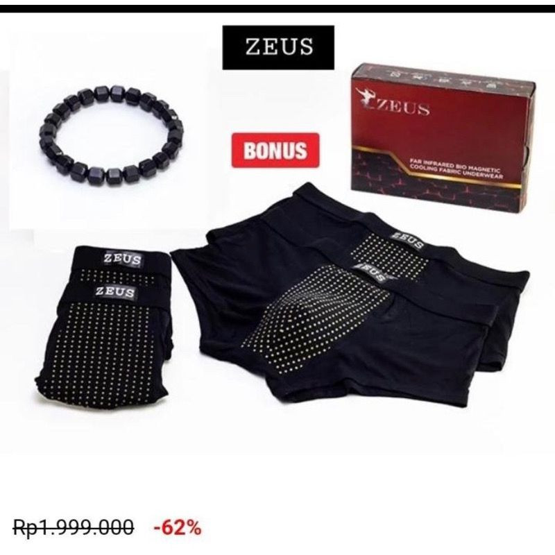 Zeus Man Underwear Celana Dalam Kesehatan Pria