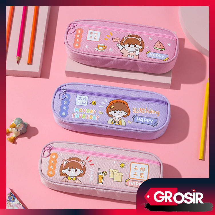 

Grosir - S5833 Tempat Pensil / Tempat Alat Tulis Motif Lucu / Pencil Case Cartoon / Tempat Pensil Resleting Model Terbaru