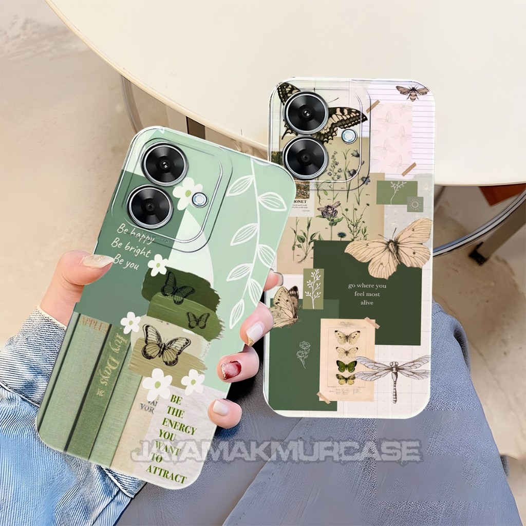 Softcase Realme Note 60X 2025 / NOTE 60 2024. TERBARU. Motif Wallpaper Aesthetic  Kekinian - Case Mu