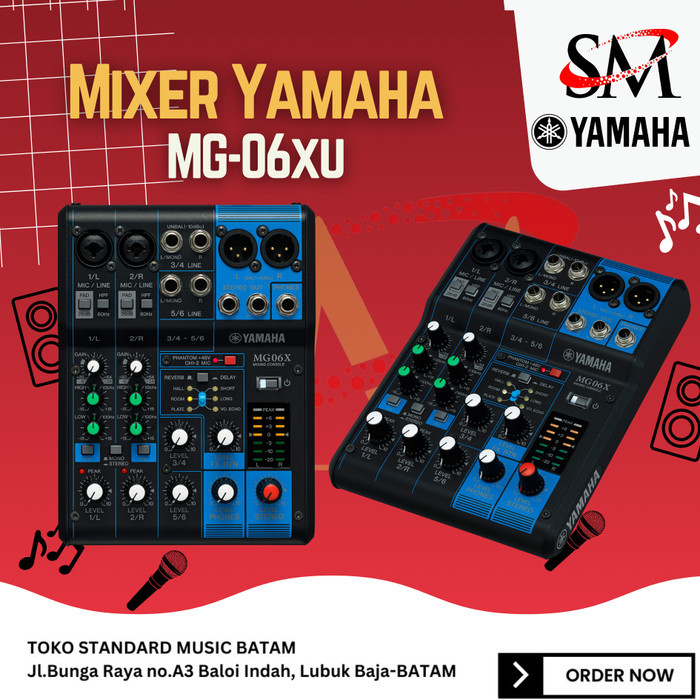 Yamaha Mg06xu / Mixer Yamaha Mg06Xu / Mixer audio yamaha