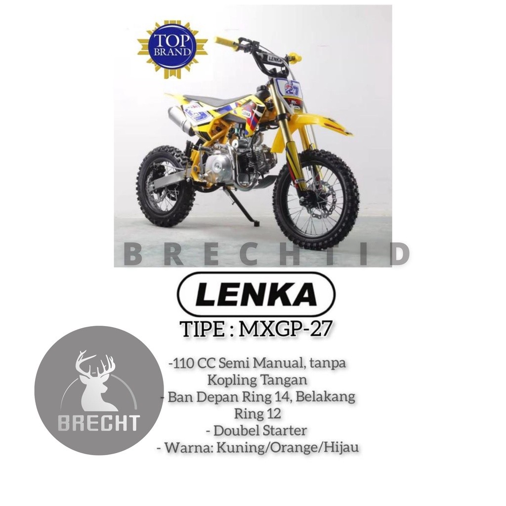 Mainan Anak Motor Mini Trail Lenka MXGP 27 (MXGP27) 110cc