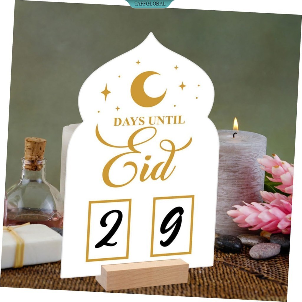 

Kalender Ramadhan Puasa Acrylic Ramadan Calendar Decoration - TK007