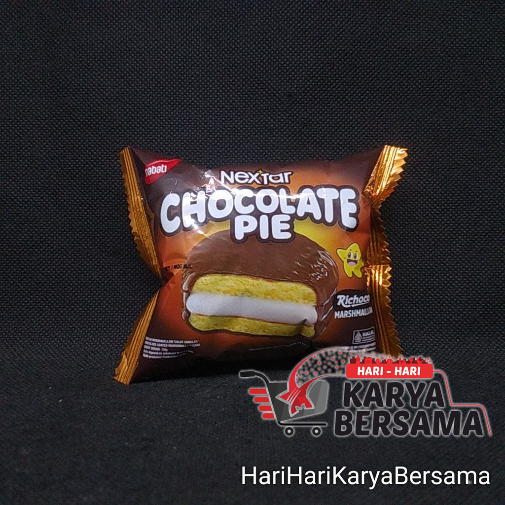

MAKANAN RINGAN NABATI NEXTAR CHOCOLATE PIE 24GR