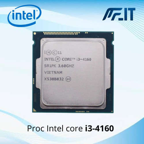 Processor Intel Core i3 4160 processor i3 gen 4 socket 1150 haswell tray dengan fan