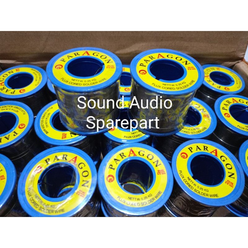 Timah Solder Merk Paragon 250 gram / Timah Paragon Besar ¼kg