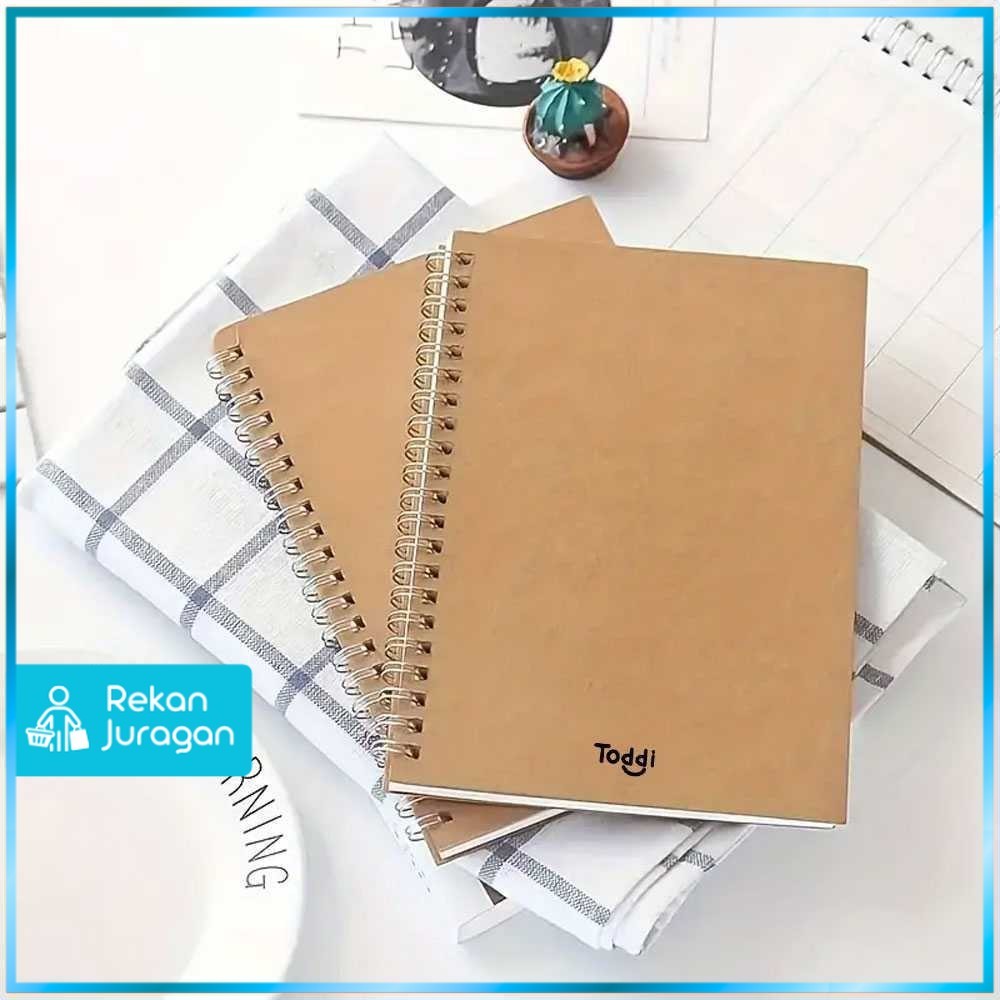 

Toddi Buku Jurnal Softcover Notebook Diary 68GSM 100 Halaman - TD5