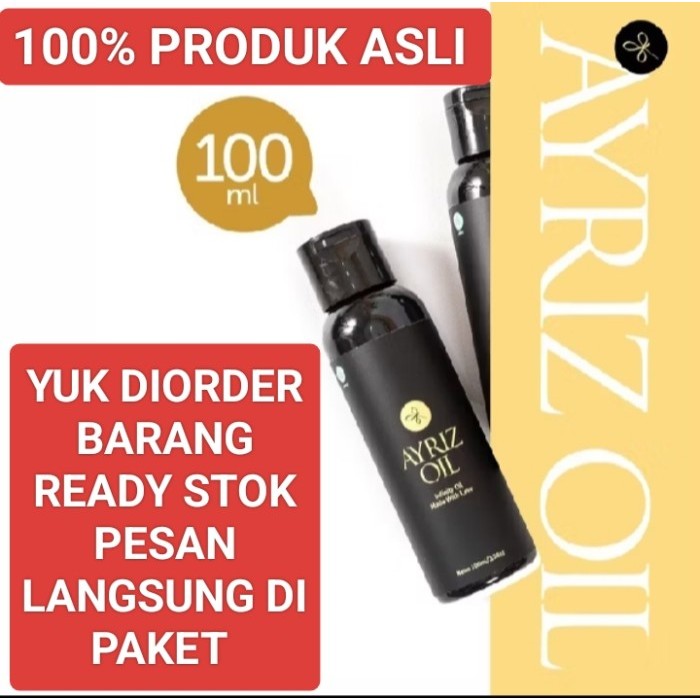 AYRIS OIL INFINITY 100ML ORIGINAL MINYAK PIJAT AROMATHERAPY HERBAL