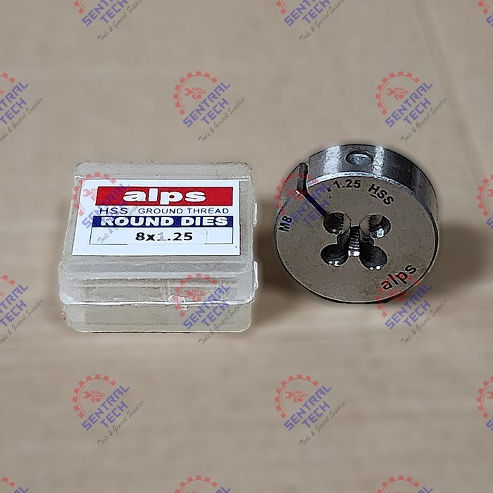 

Senai / Snay M8 X 1.25 ALPS HSS Round Dies