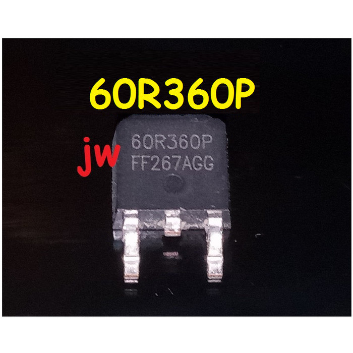 JW-S MOSFET 60R360 60R360P 60R360Q 60R360O IPD60R360P IPD60R360 TO-252