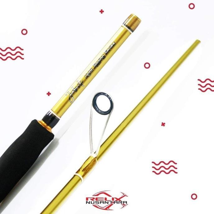 Joran Relix Nusantara Jabrik Pe 1.2 - Spinning - Gratis Pipa