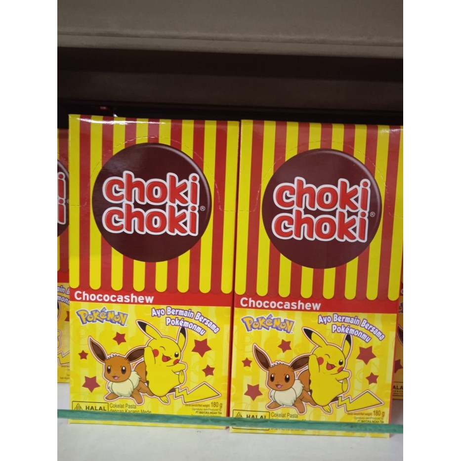 

Choki-Choki Chococashew 180gr 20x9gr