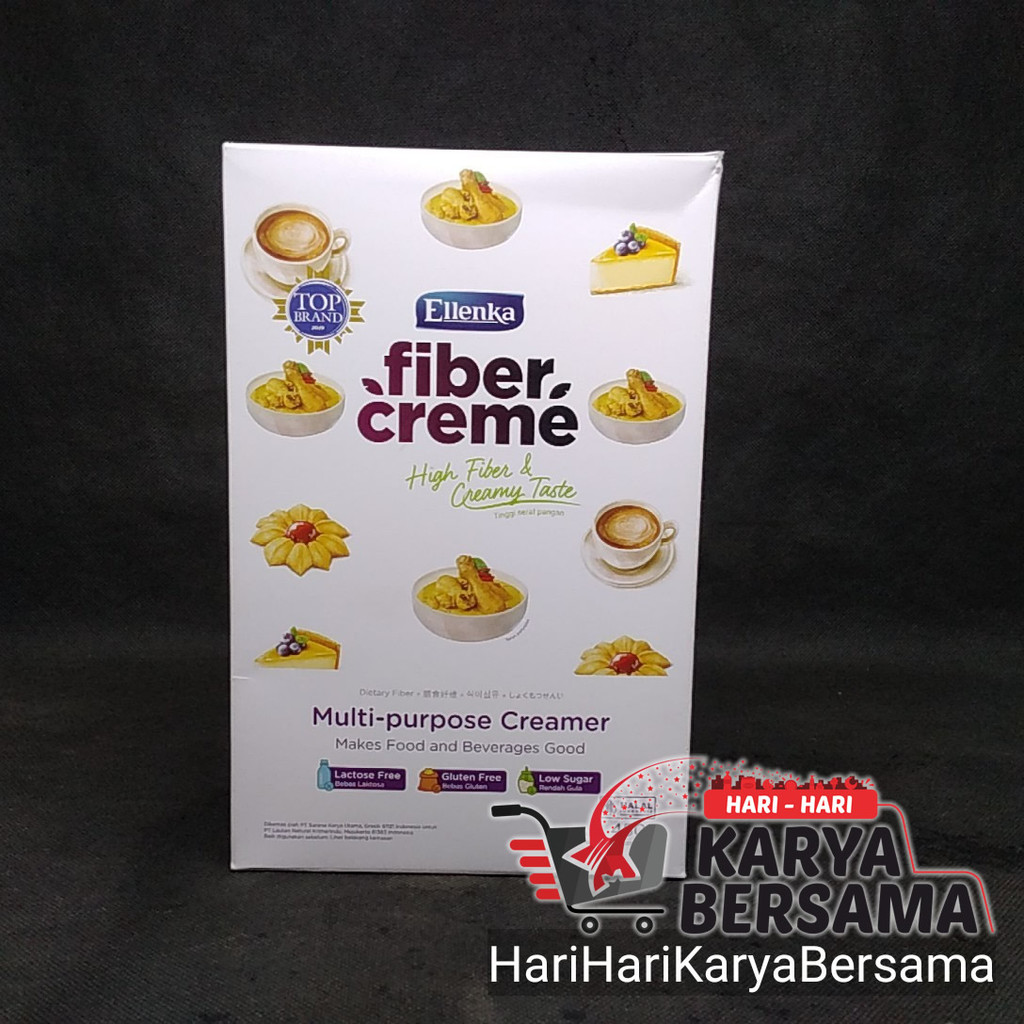 

PENGGANTI SANTAN KRIMER ELLENKA FIBER CREME 450GR