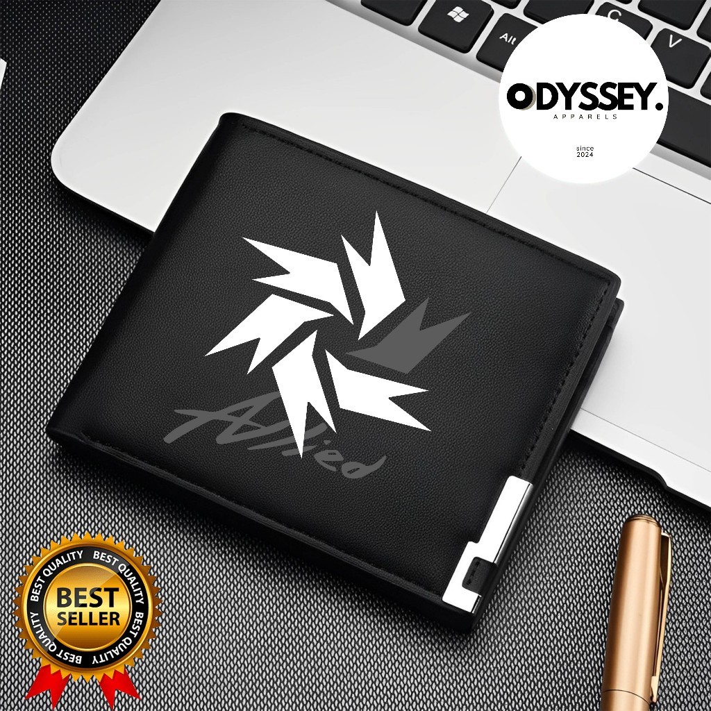 Wallet lipat/Dompet Pria Lipat Allied LOOKISM Manhwa Komik  Dompet Kulit Men Fashion Letter Wallet L