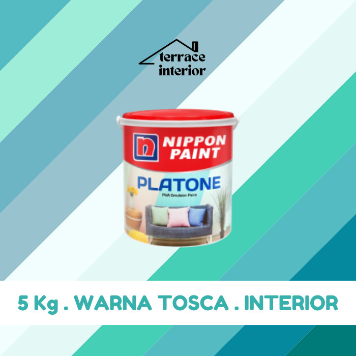 Cat Tembok Interior Nippon Paint Platone Warna Tosca 5 KG