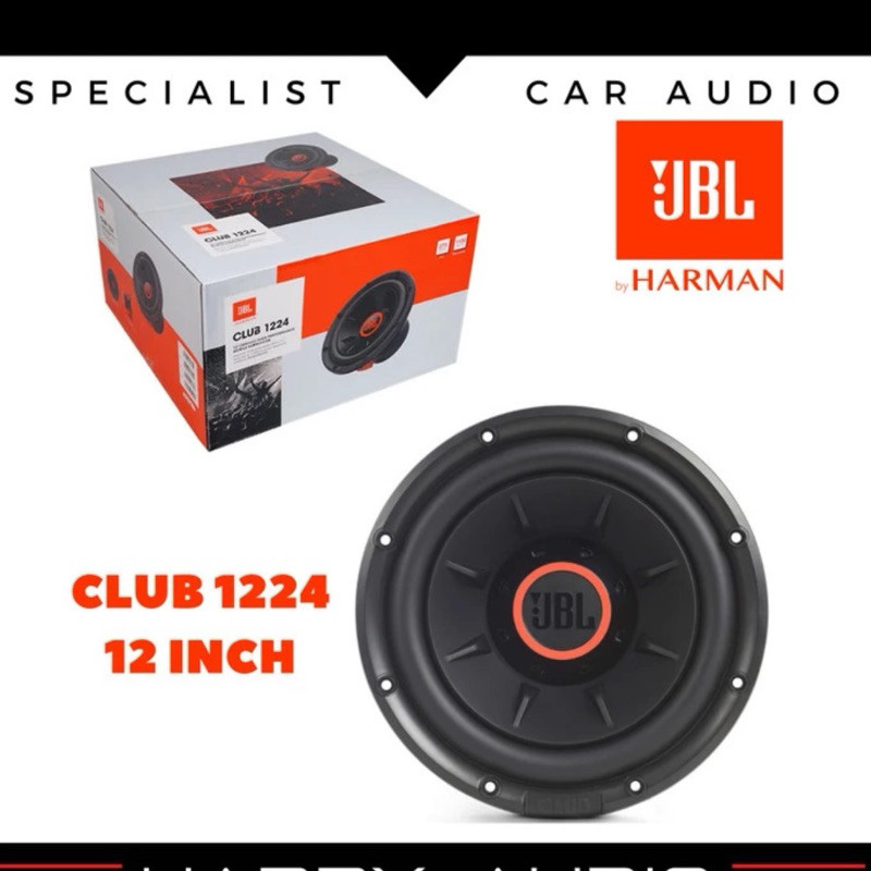 READYYY SUBWOOFER JBL CLUB 1224 12INCH SPEAKER MOBIL