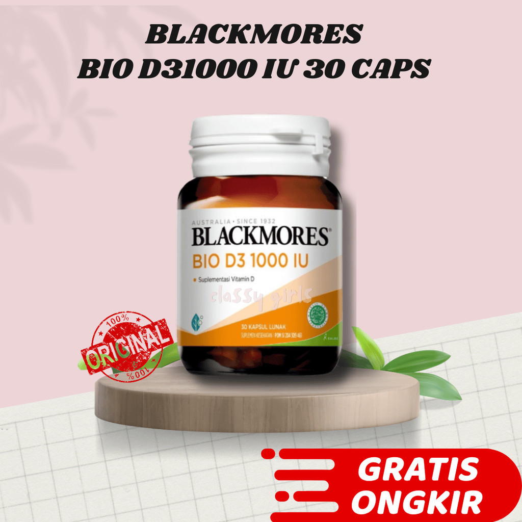 BLACKMORES VITAMIN D 1000iu BIO D3 isi 30