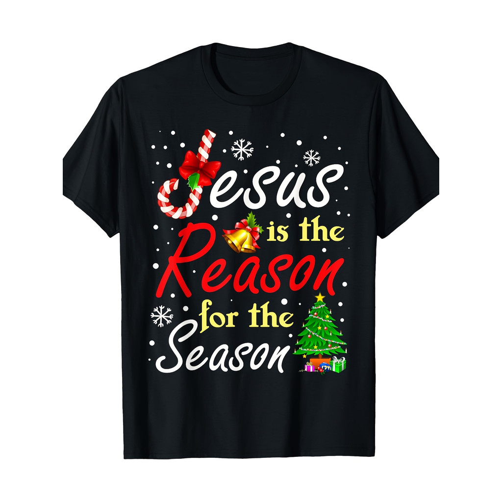 Kaos Hadiah Natal Kristen Yesus Ide Hadiah Sempurna, Desain Rohani, Sebarkan Kebahagiaan Natal