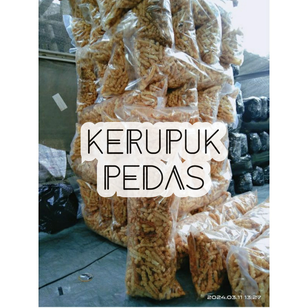

TERMURAH kerupuk manggar 1kg krupuk manggar krupuk akar pedas TERLARIS