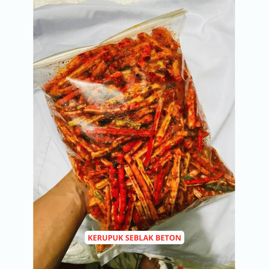 

VIRAL seblak beton bantet seblak beton 500 gram seblak beton cili oil seblak kerupuk beton 1kg seblak beton 1kg kerupuk Terbaru