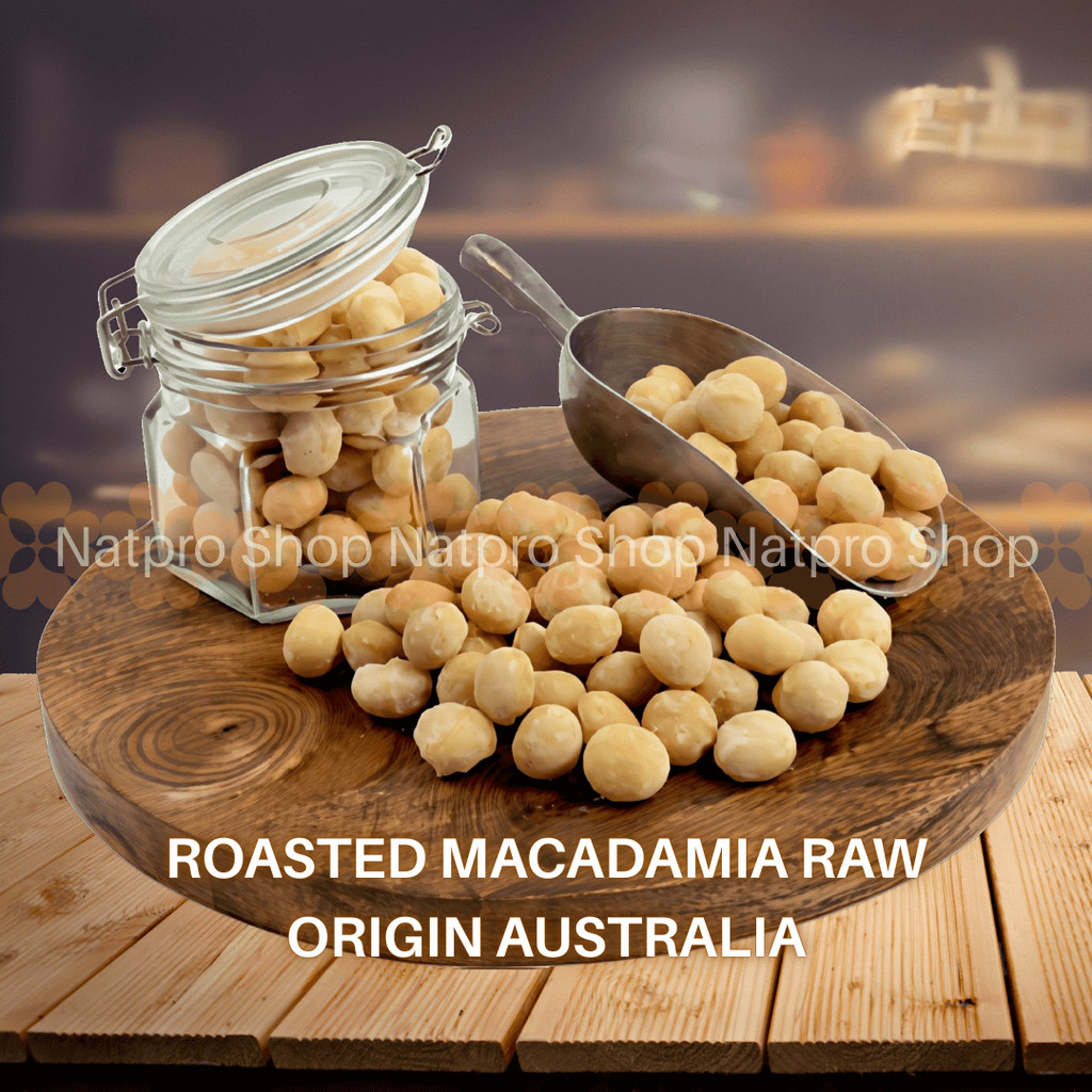 

Nature Produced Macadamia Roasted Premium – Kacang Macadamia Panggang Asal Australia | Tanpa Garam & Tambahan