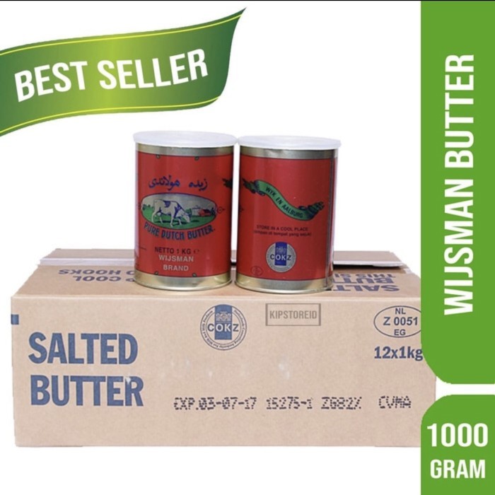 

[[PROMO]]BEST Wijsman Butter 1kg / wisman kemasan 1000gr 1kg
