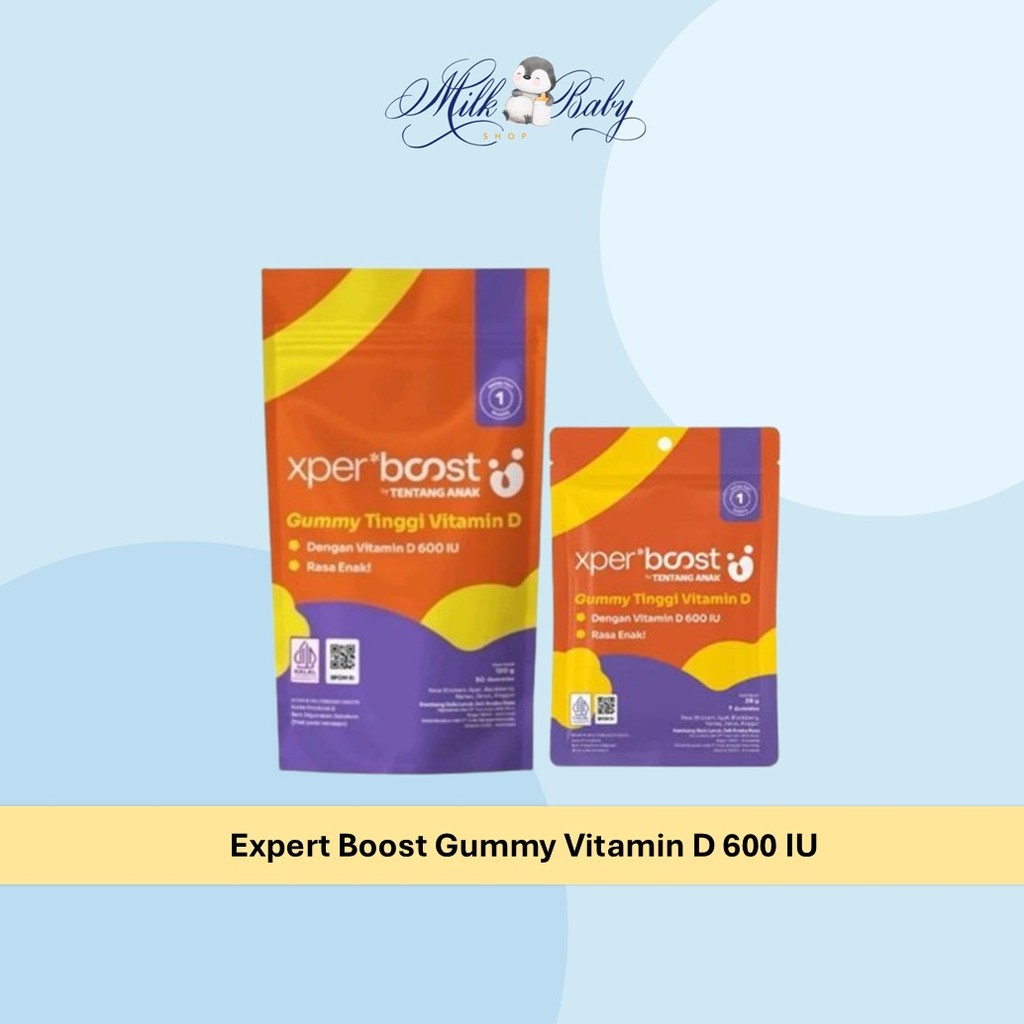 Expert Boost Gummy Vitamin D 600 IU - Vitamin Anak