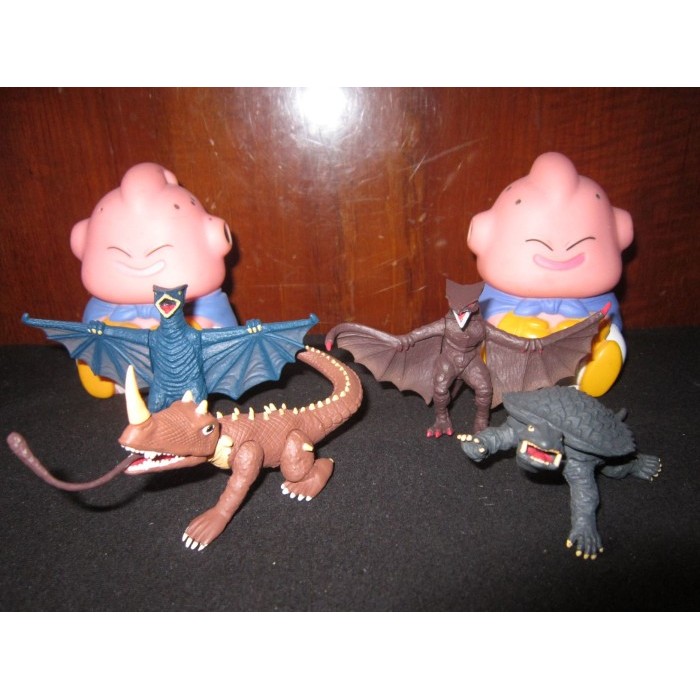 gamera figure set 4 gashapon