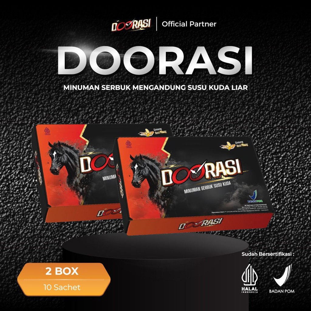 

DOORASI GINSENG - Suplemen Ginseng Susu Kuda Meningkatkan