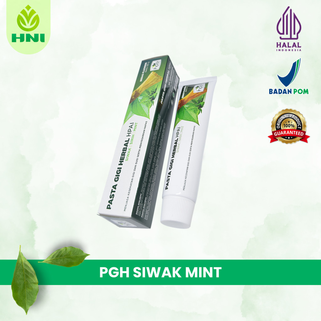 

PASTA GIGI HERBAL Hni Bpom | PGH SIWAK - Odol