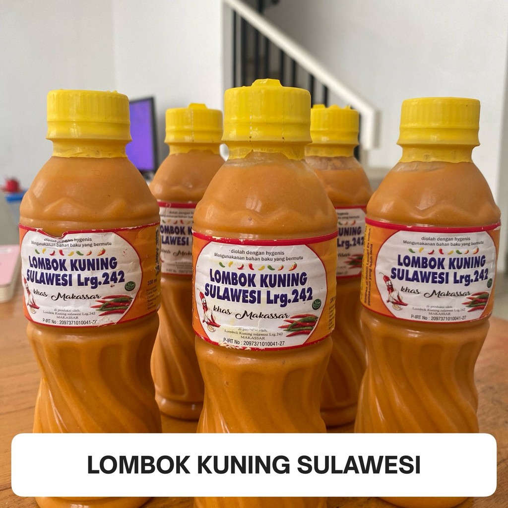 

SAMBAL LOMBOK KUNING SULAWESI Lrg.242 KHAS MAKASAR
