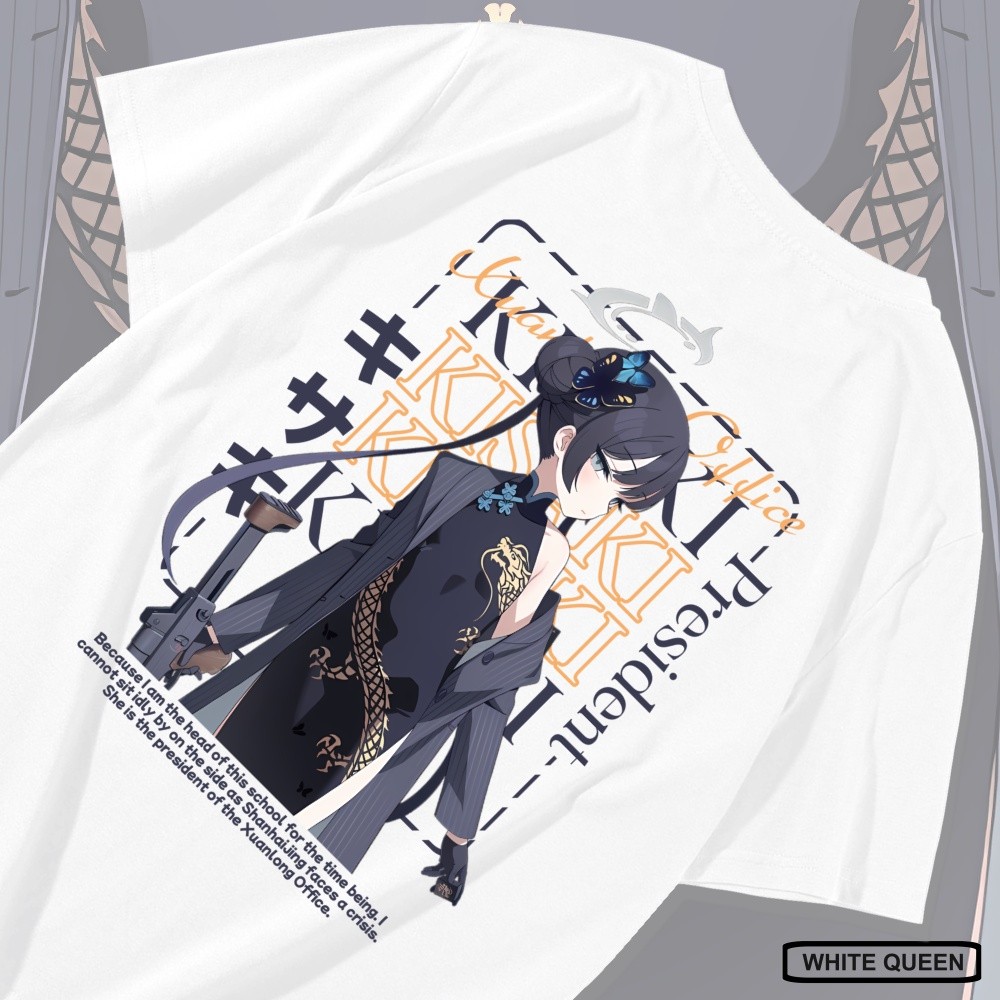 KAOS KISAKI BLUE ARCHIVE - KAOS DISTRO PRIA & WANITA KAOS ANIME & GAME BLUE ARCHIVE KISAKI