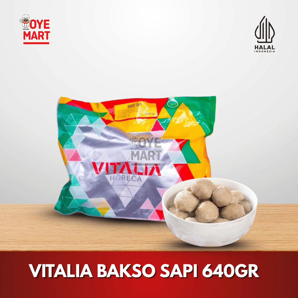 

VITALIA BAKSO SAPI 640GR
