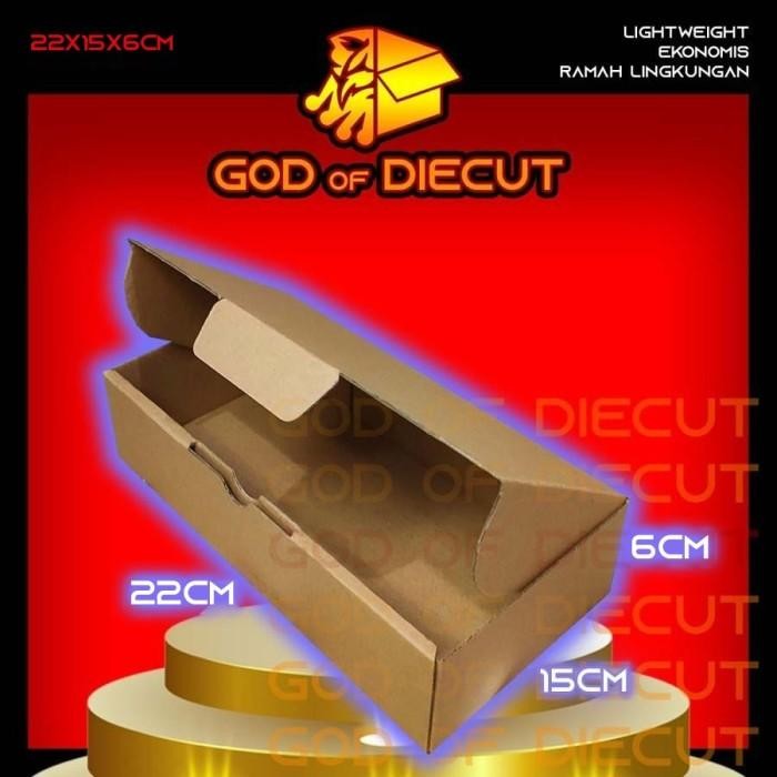 

KARDUS DIECUT 15x7x5 CM - Karton Kotak Packaging Packing Box Pizza