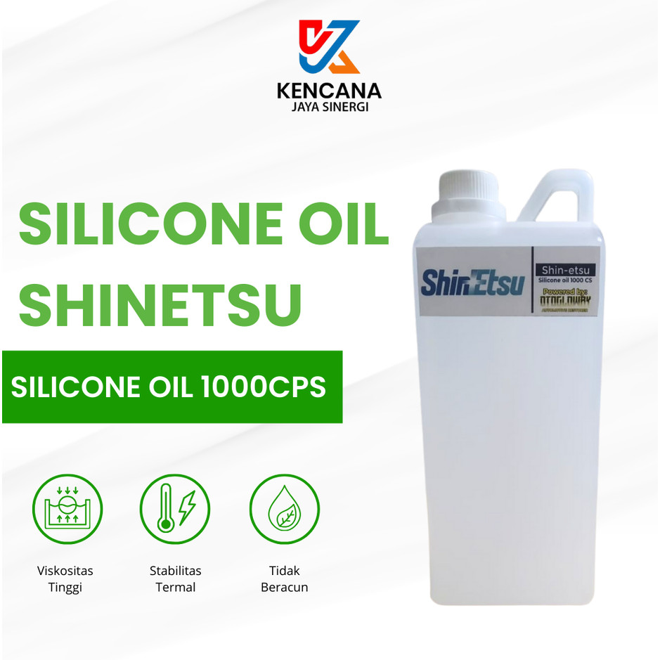 Silicon oil Silikon oil shinetsu 1000cps  1 Liter